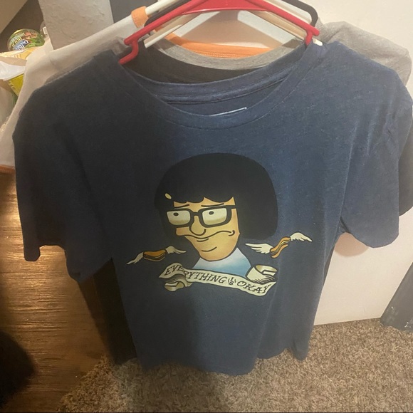 Bob's Burgers Tina Everything Is Okay Flash T-shirt T-Shir - Picture 4 of 6